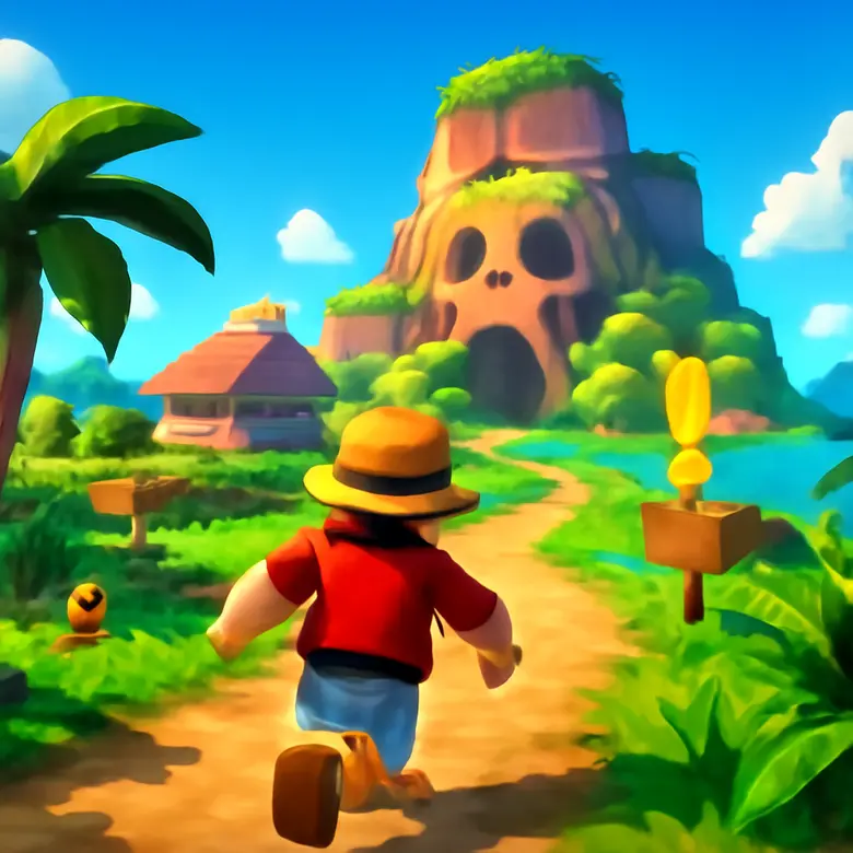 A One Piece Game — starter island exploration and early questing