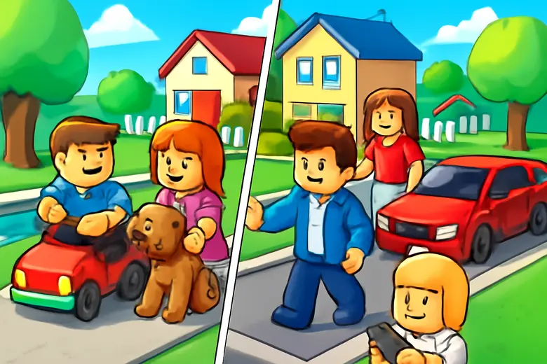 Adopt Me! vs Brookhaven RP  — Which Roblox Game Is Better? illustration - Gameplay — What Do You Actually Do?