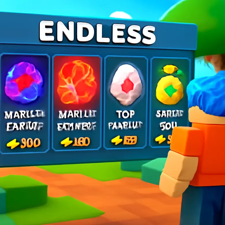 Anime Fighting Simulator Endless character with maxed stats exploring a high-level dimension
