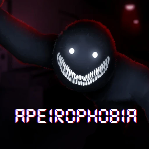 Apeirophobia Roblox horror game featuring the iconic yellow Backrooms corridors with fluorescent lighting