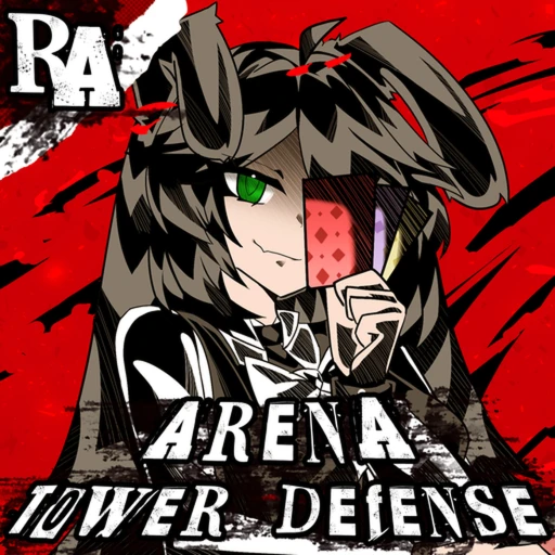 Arena Tower Defense gameplay on Roblox showing towers defending against void zombie waves across a cooperative map