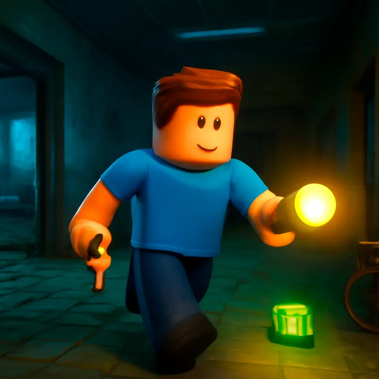 Asylum Life new player exploring the asylum map and collecting items