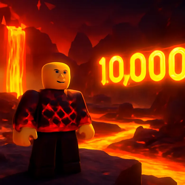 Aura Ascension Dark Lava zone with 10,000x multiplier active