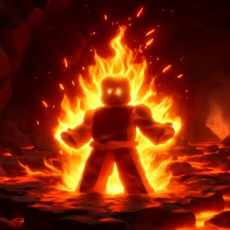 Aura Craft legendary aura fusion in the lava cave