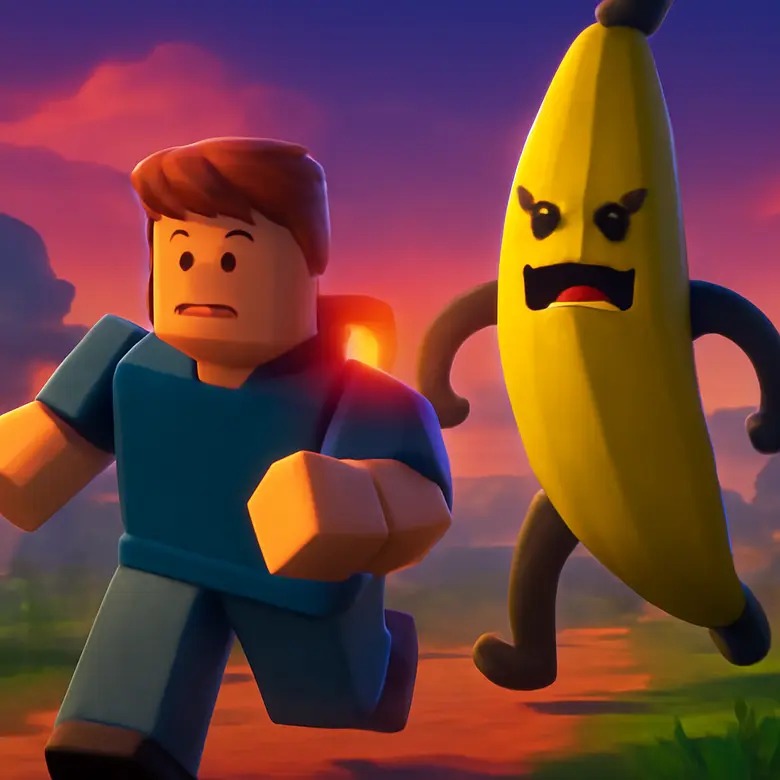 Survivor with glowing Beacon on their back as the Banana approaches