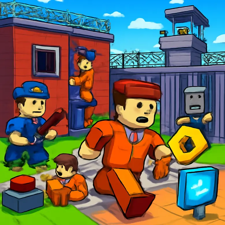 Rolling ball obstacle hallway in BARRY'S PRISON RUN showing the dodge timing