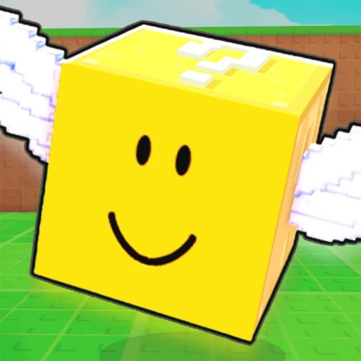 Be a Lucky Block on Roblox - gameplay showing Lucky Blocks and Brainrot collection