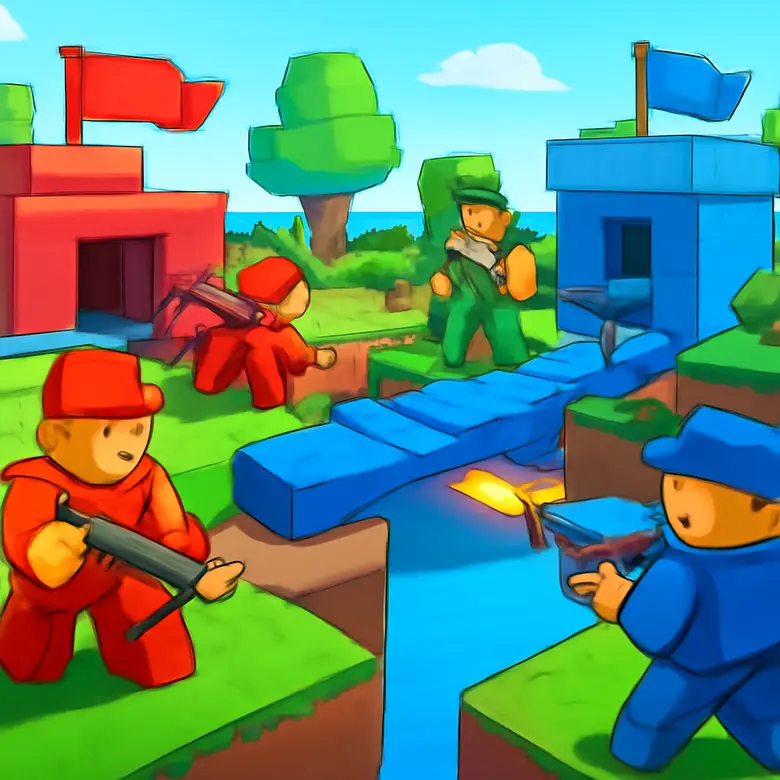 BedWars vs The Strongest Battlegrounds  -- Which Roblox Game Is Better? illustration - Gameplay: Team Strategy vs Individual Combat Mastery