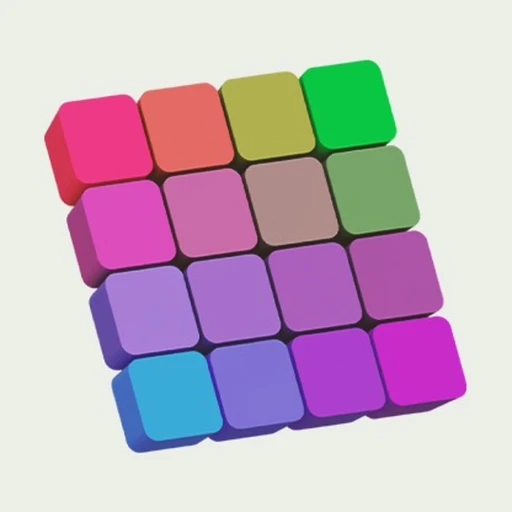 Between Colors Roblox gradient tile puzzle board