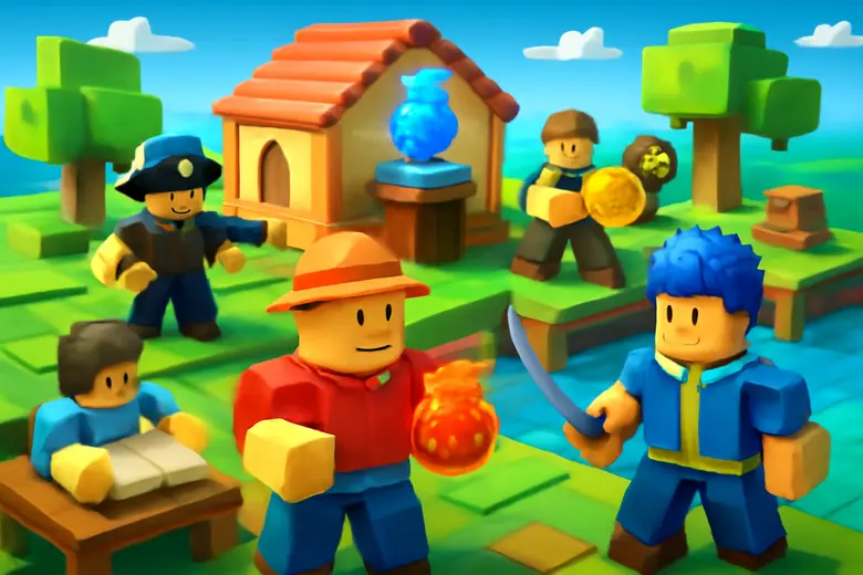 Blox Fruits Roblox — Guides, Codes & Tips illustration - All Blox Fruits Guides & Articles