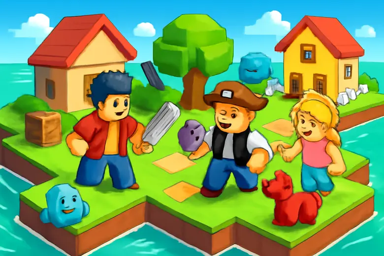 Blox Fruits vs Adopt Me!  — Which Roblox Game Is Better? illustration - Gameplay — What Do You Actually Do?