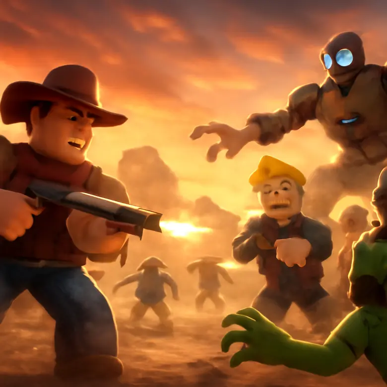 bridger: WESTERN vs Dead Rails  -- Which Roblox Game Is Better? strategy illustration - Combat Systems -- Guns, Stands, and Zombies