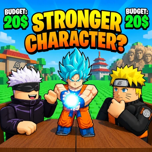 Choose the Stronger Anime! Roblox game