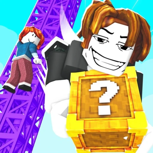 Climb and Drop a Lucky Block Roblox