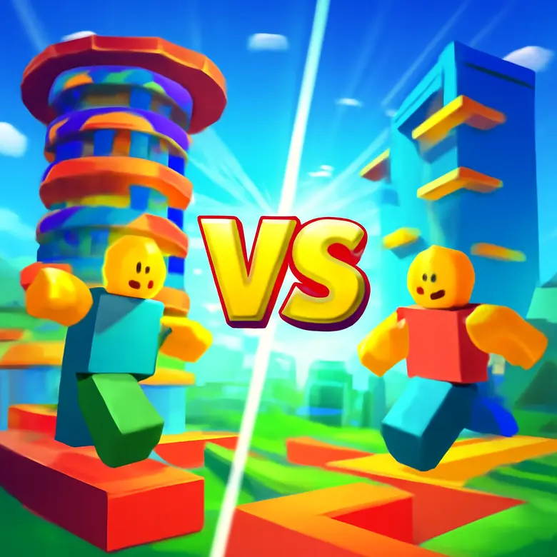 Climb and Jump Tower vs Tower of Hell  — Which Roblox Obby Is Better? gameplay illustration - Quick Stats Comparison