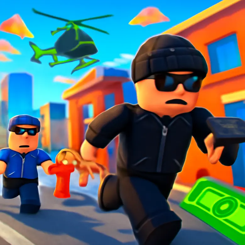 Criminality Roblox -- Guides, Codes & Tips gameplay illustration - Criminality Articles
