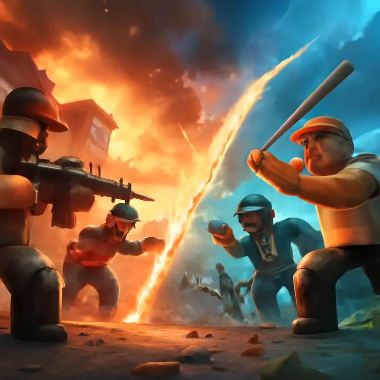 Criminality vs Da Hood  - Which Roblox Game Is Better? strategy illustration - Combat &mdash; Where the Games Split Apart