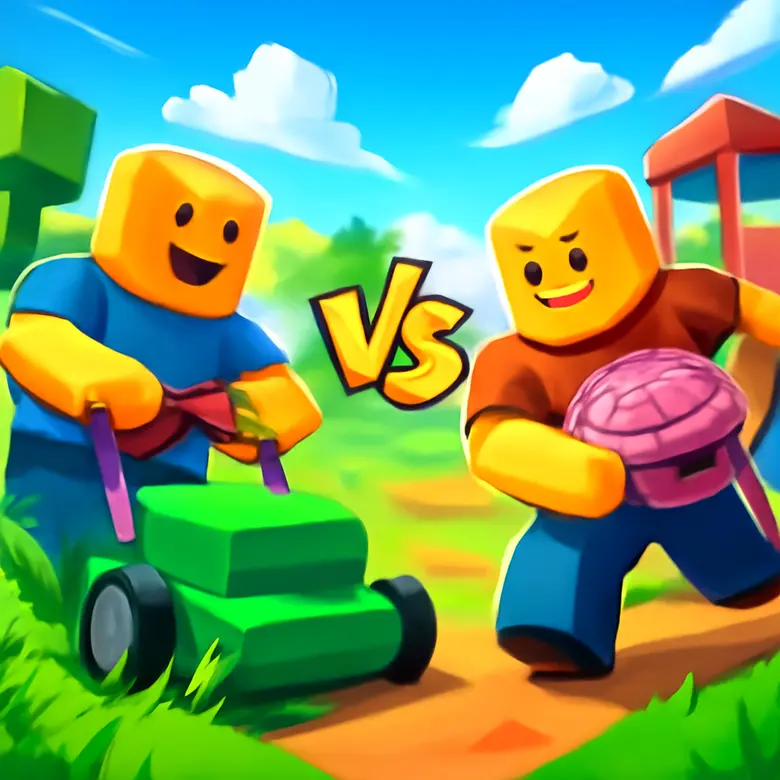 Cut Grass for Brainrots vs Steal a Brainrot  - Which Brainrot Game Is Better? gameplay illustration - Cut Grass for Brainrots vs Steal a Brainrot &mdash; Quick Comparison (2026)