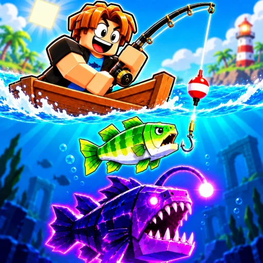 Deep Fishing Roblox game