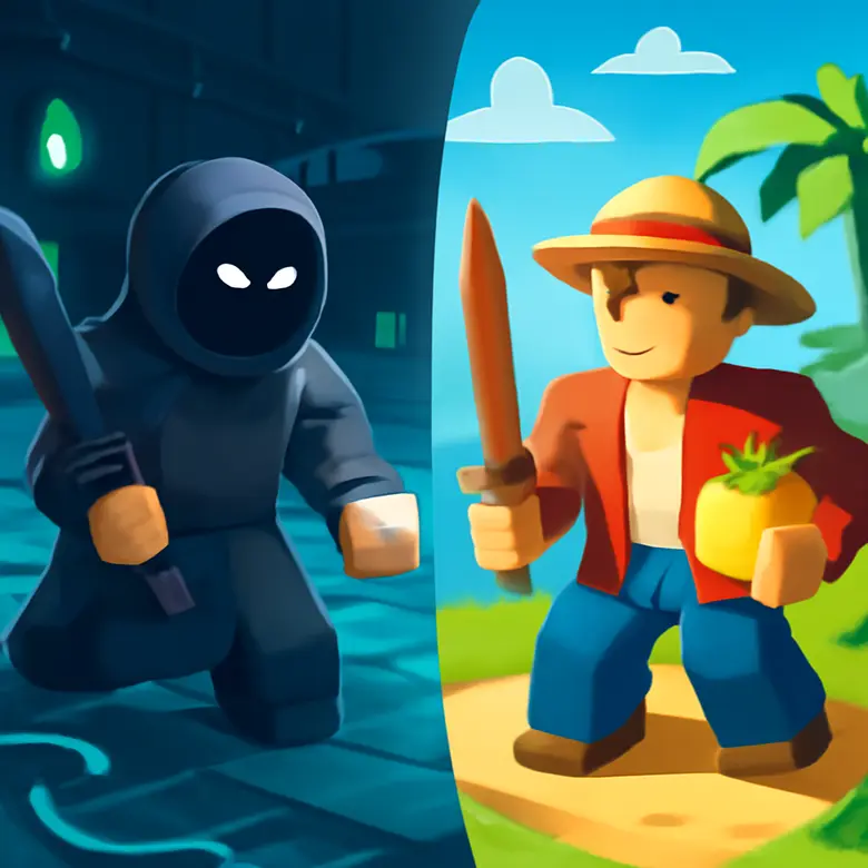 Deepwoken vs Blox Fruits  - Which Roblox RPG Is Better? illustration - Core Philosophy: Hardcore vs. Accessible