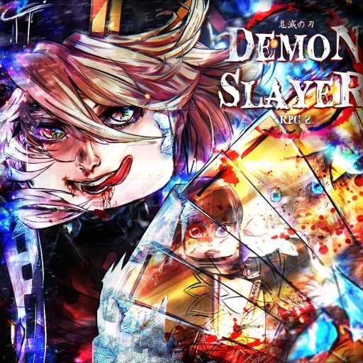 Demon Slayer RPG 2 Roblox gameplay featuring a Demon Slayer with a Nichirin sword