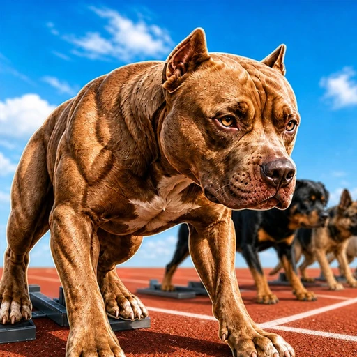Dog Race Roblox game