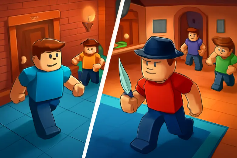 DOORS vs Murder Mystery 2  — Which Roblox Game Is Better? illustration - Gameplay — What Do You Actually Do?