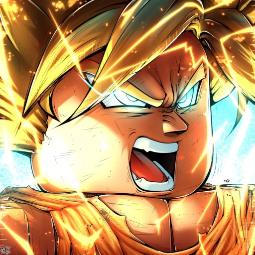Dragon Soul Roblox game featuring Super Saiyan transformation gameplay