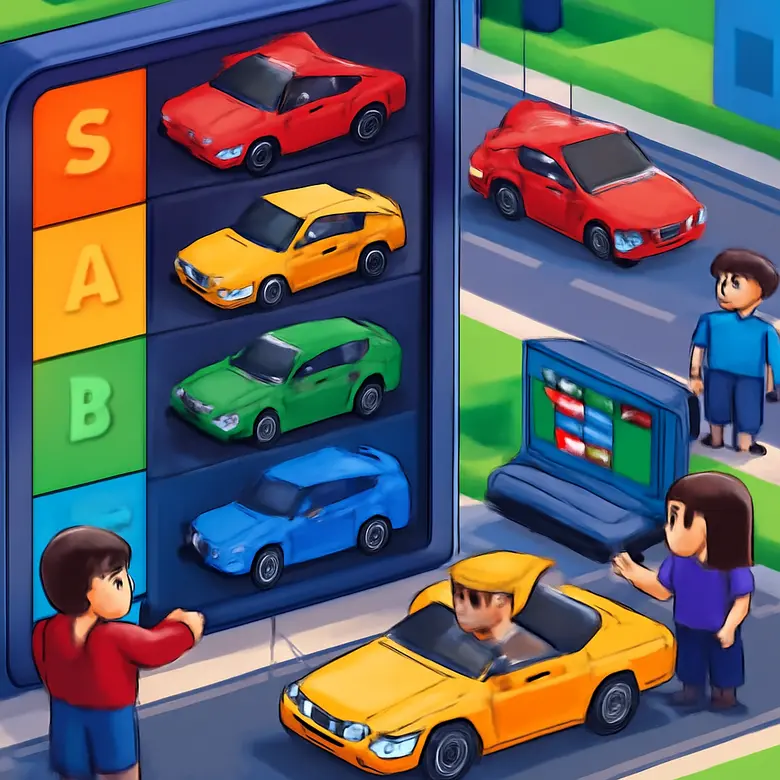 Driving Empire Tier List  - Best Cars & Vehicles Ranked illustration - A Tier &mdash; Excellent Vehicles