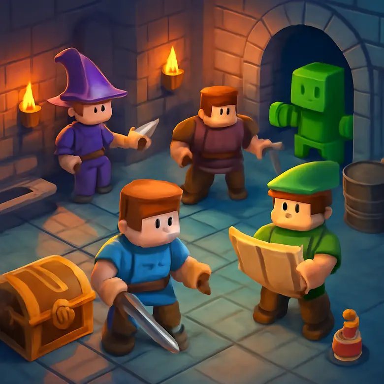 Dungeon Hunters Roblox — Guides, Codes & Tips illustration - All Dungeon Hunters Guides & Articles