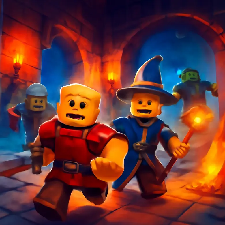 Dungeon Quest Roblox -- Guides, Codes & Tips gameplay illustration - Dungeon Quest Articles & Guides