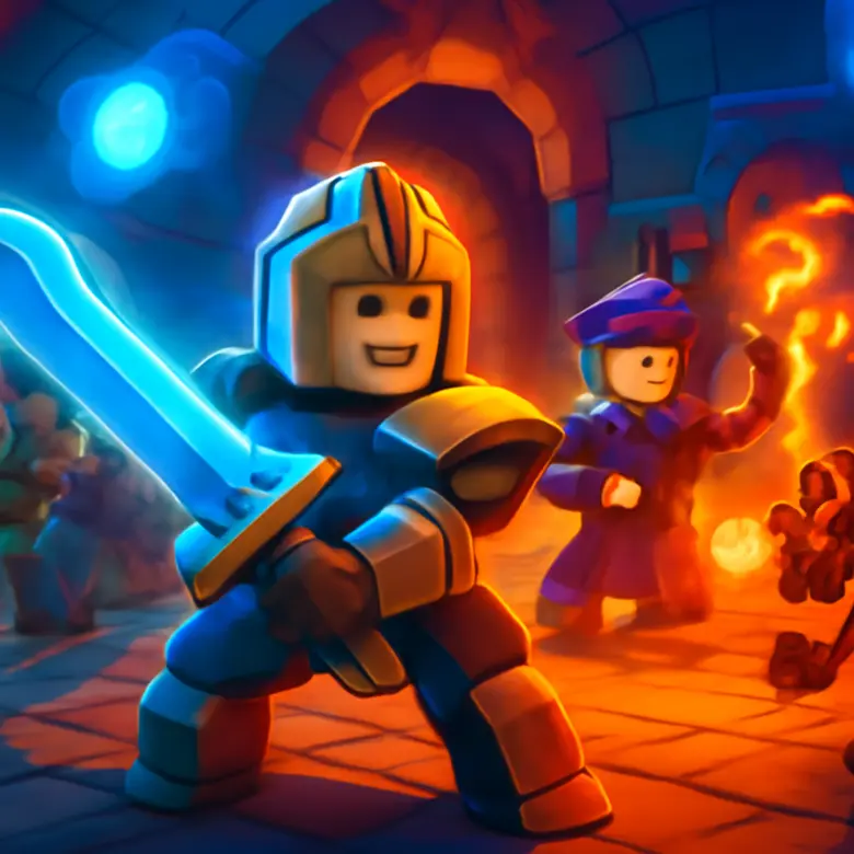 Dungeon Quest Tier List  - Best Weapons & Spells Ranked gameplay illustration - S Tier &mdash; Best Weapons in Dungeon Quest
