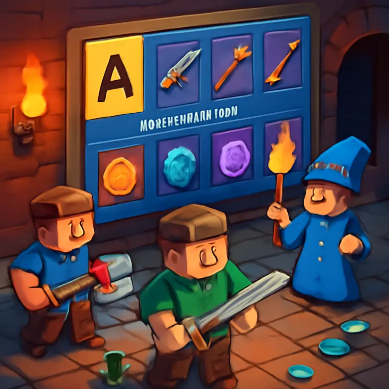 Dungeon Quest Tier List  - Best Weapons & Spells Ranked illustration - A Tier &mdash; Excellent Weapons