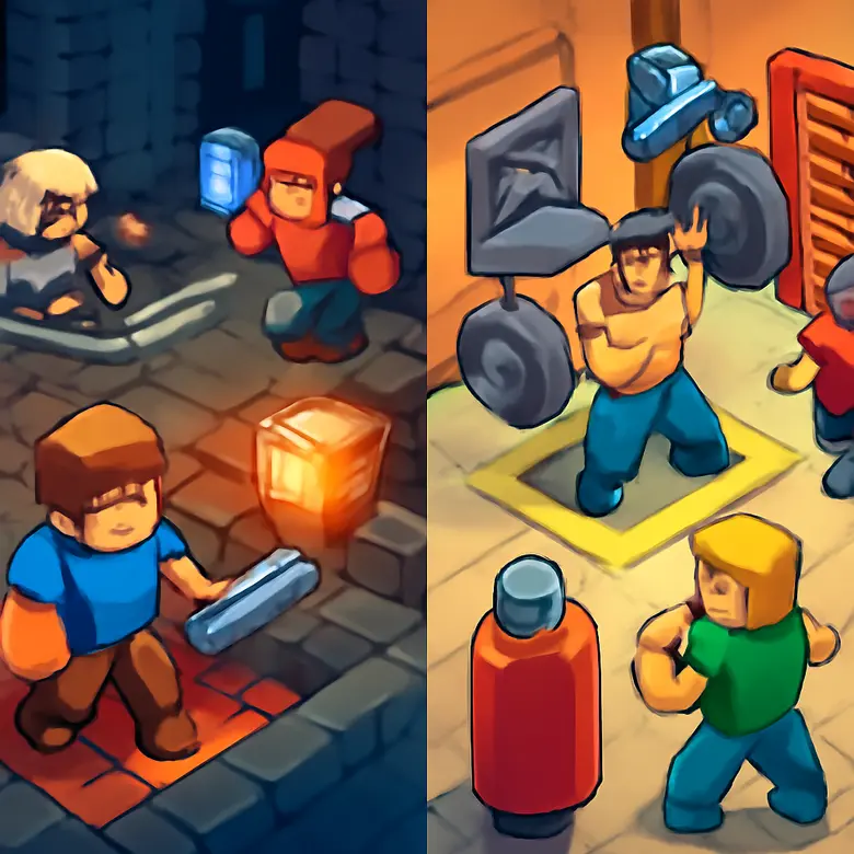 Dungeon Quest vs Muscle Legends  -- Which Roblox Game Is Better? illustration - Gameplay Breakdown