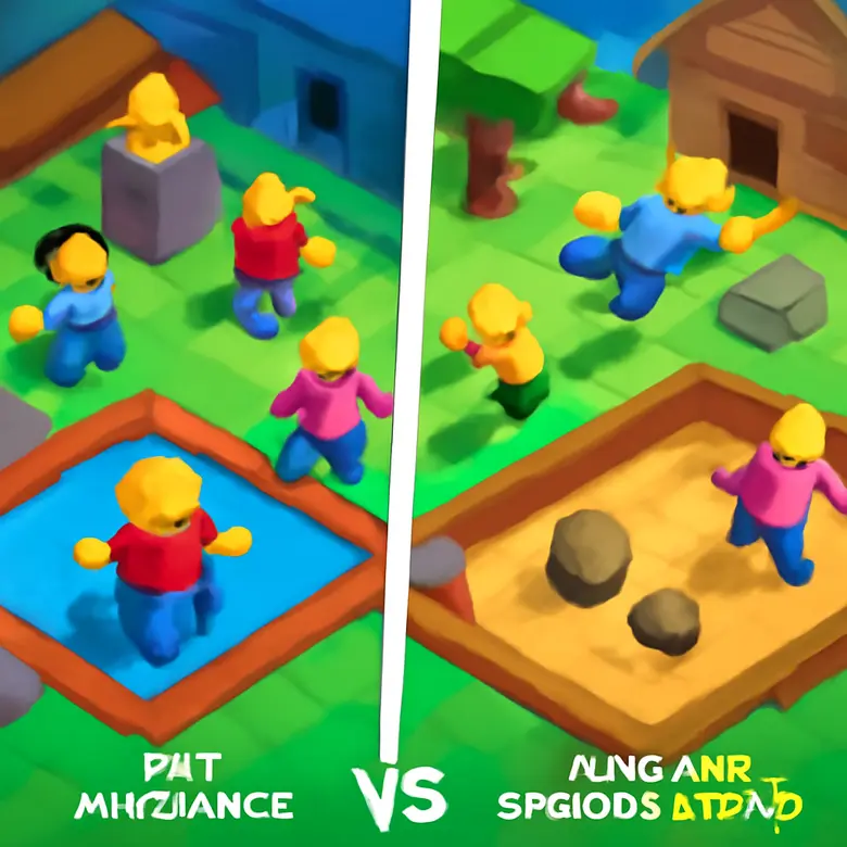 Epic Minigames vs Fling Things and People  - Which Is Better? illustration - Gameplay &mdash; Structured Rounds vs Open Sandbox