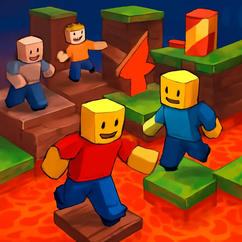 Escape Rising Lava For Brainrots Roblox - Guides, Codes & Tips illustration - All Escape Rising Lava For Brainrots Guides & Articles