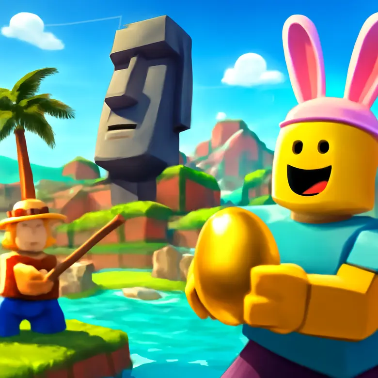 Fish It! Easter Update (July 2026) — Easter Island, Golden Egg Hunt & New gameplay illustration - Easter Island — The New Zone