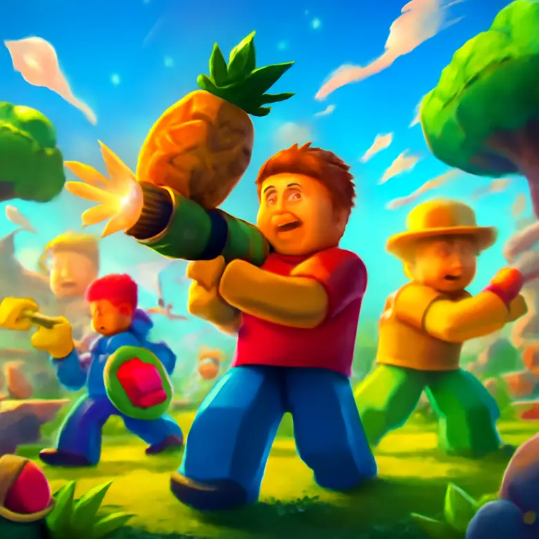 Fruit Battlegrounds gameplay illustration - About Fruit Battlegrounds