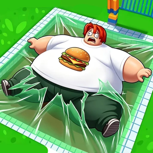 Get Fat to Break Tape Roblox eating clicker game