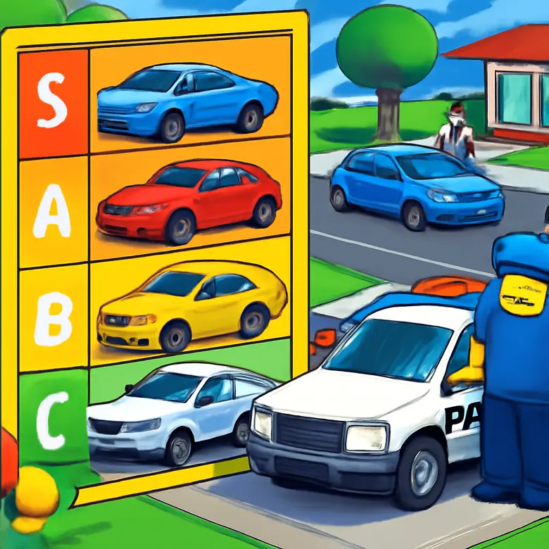 Greenville Tier List  — Best Cars Ranked illustration - A A Tier — Excellent Cars