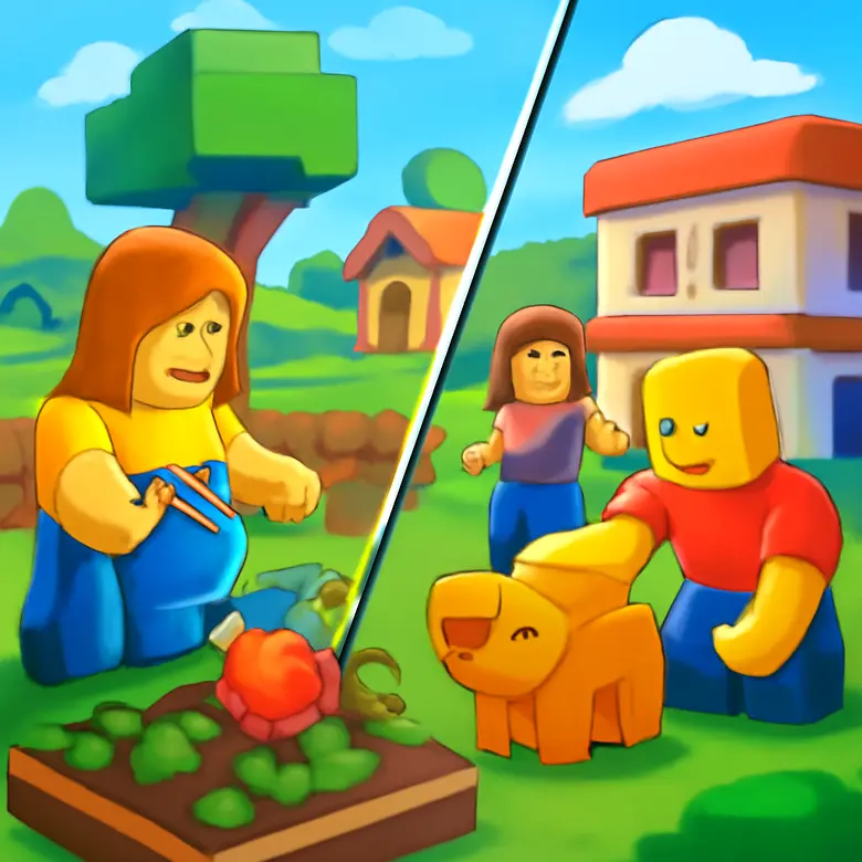 Grow a Garden vs Adopt Me  — Which Roblox Game Is Better? illustration - Gameplay — What Do You Actually Do?