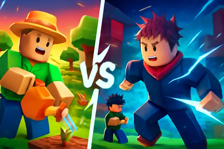 Grow a Garden vs Jujutsu Shenanigans  — Chill or Combat? gameplay illustration - Quick Comparison Table