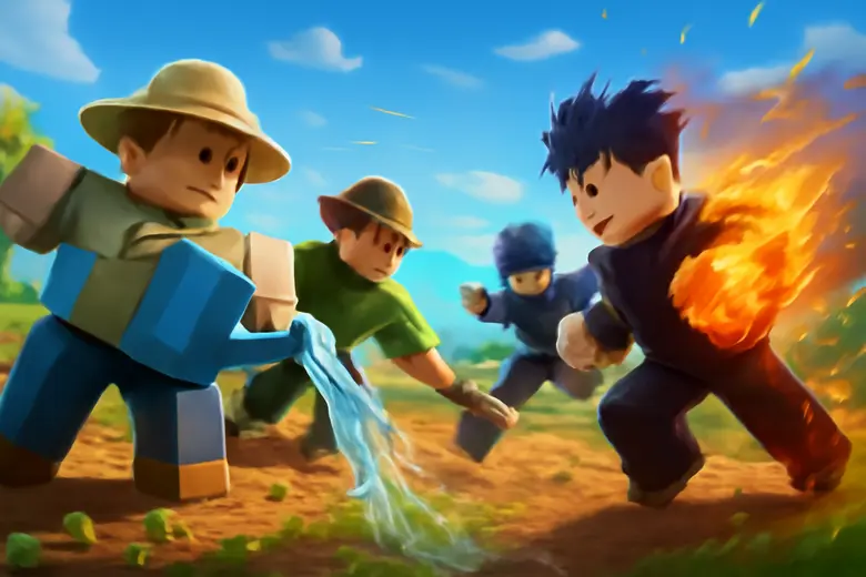 Grow a Garden vs Jujutsu Shenanigans  — Chill or Combat? strategy illustration - Progression & Grind