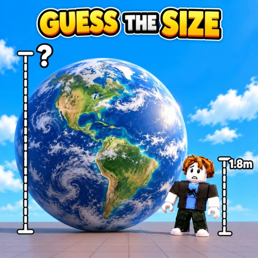 Guess The Real Size! Roblox game