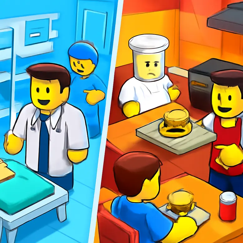 Hospital Tycoon vs Restaurant Tycoon 2  - Which Roblox Tycoon Is Better? illustration - Gameplay Overview