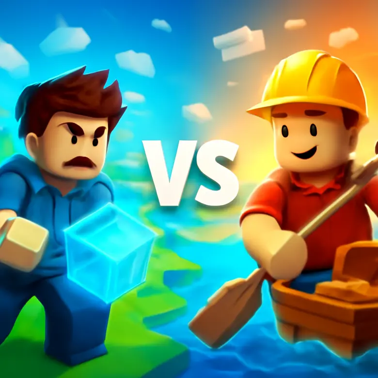 Infinite Blocks Alpha vs Build a Boat for Treasure  -- Which Roblox Game Is Better? gameplay illustration - Quick Stats Comparison