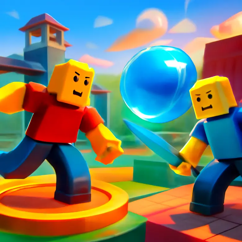 Jump Showdown vs Blade Ball  -- Which Roblox Game Is Better? gameplay illustration - Quick Stats: Jump Showdown vs Blade Ball