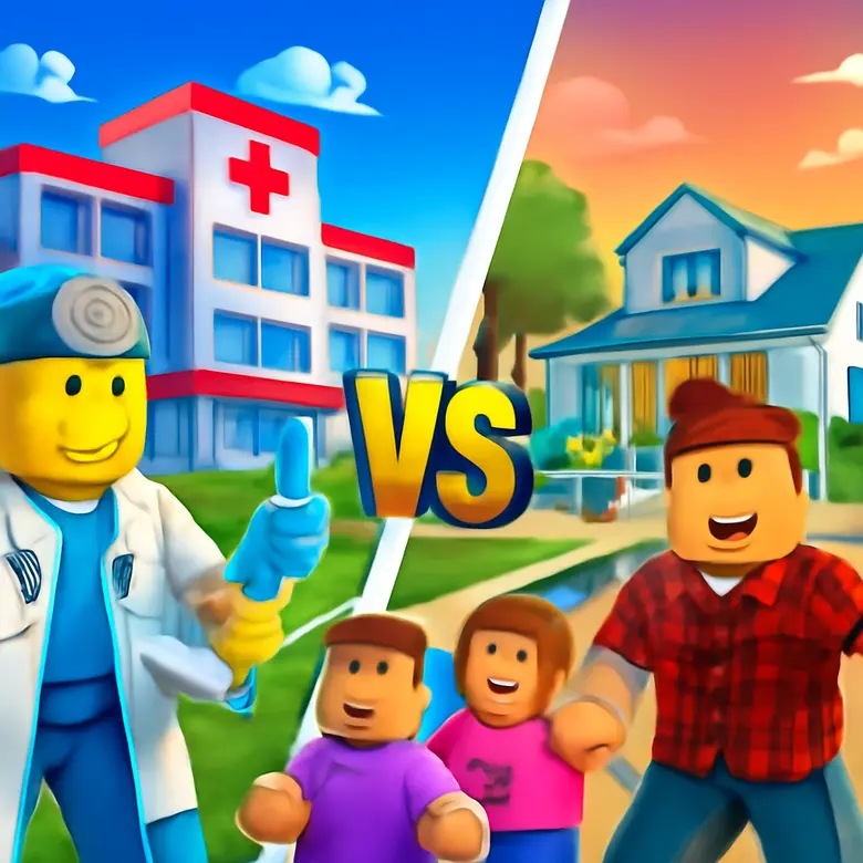 Maple Hospital vs Brookhaven RP  — Which Roblox Game Is Better? gameplay illustration - Maple Hospital vs Brookhaven RP — Quick Stats (2026)