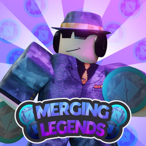 Merging Legends on Roblox hub page hero image