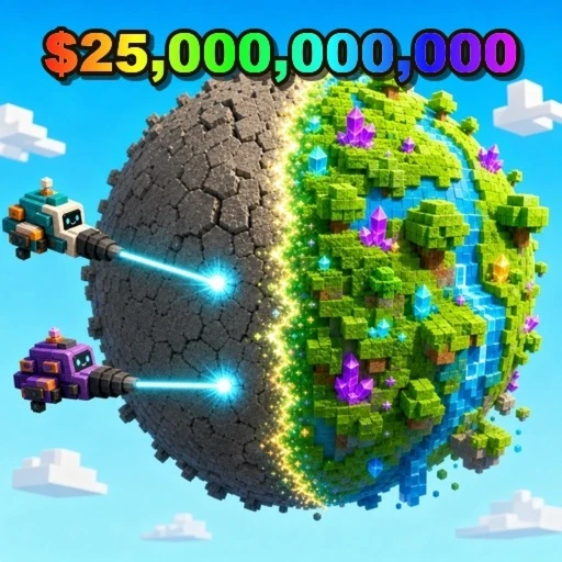 Mine a Planet Roblox gameplay